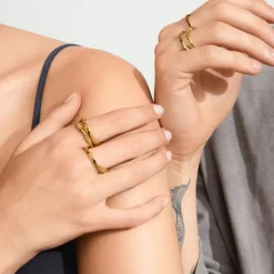 Wyatt Ringe, Gold Plated