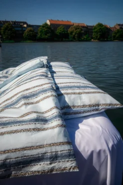 X Mads Barfod Streamline Sengetøj, Aqua, 140x200 cm