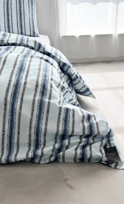 X Mads Barfod Streamline Sengetøj, Aqua, 140x200 cm