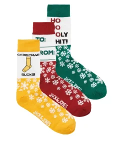 Xmas Gaveboks Strømper, Rio Red/Symphonic/Sunset Av. One size