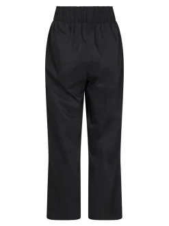Yana Poplin Bukser, Sort, 36