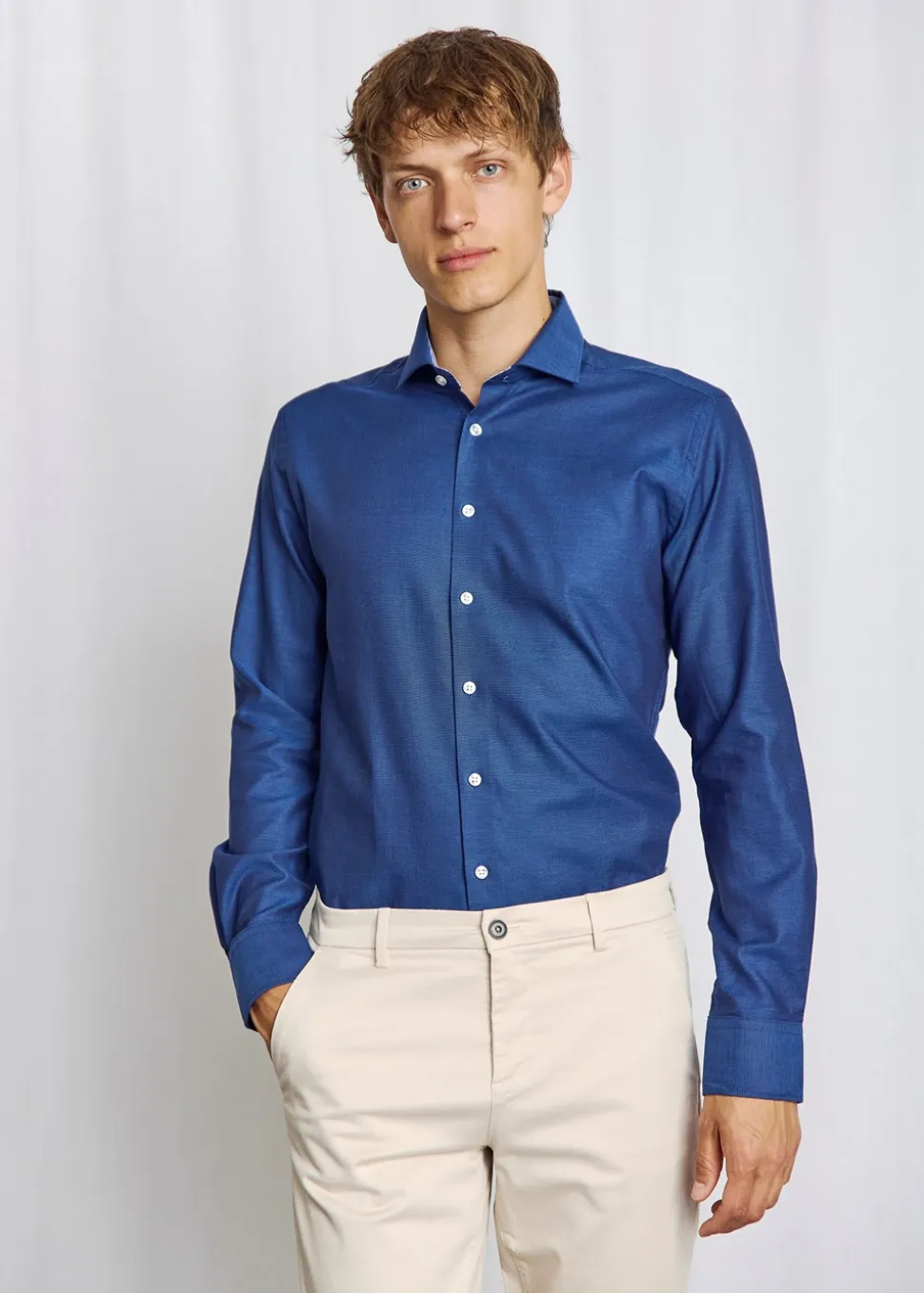 Yandy Skjorte, Dark Blue, 42