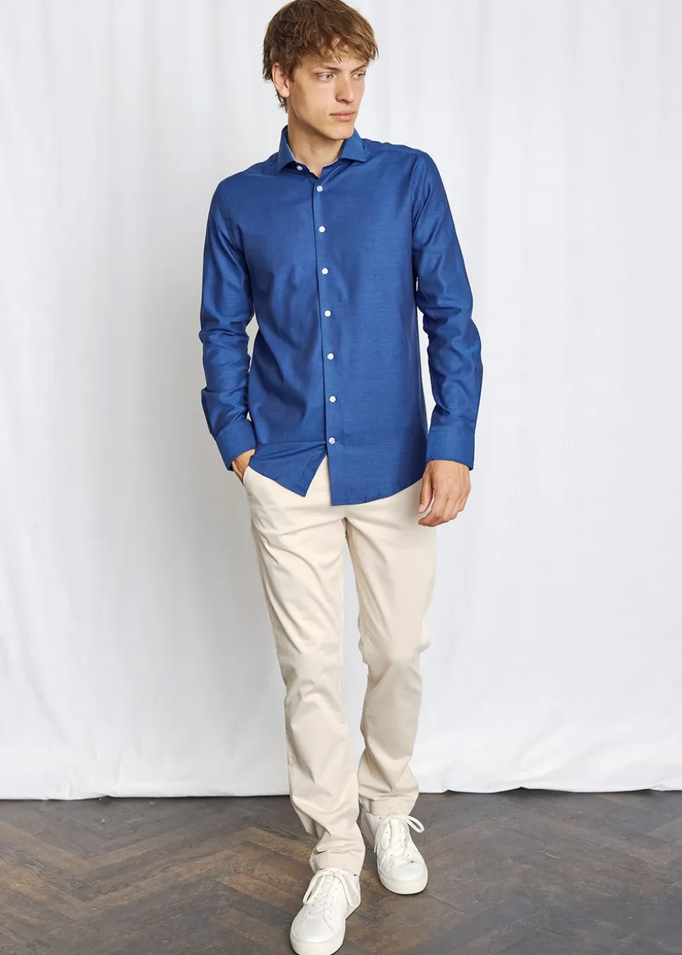 Yandy Skjorte, Dark Blue, 42