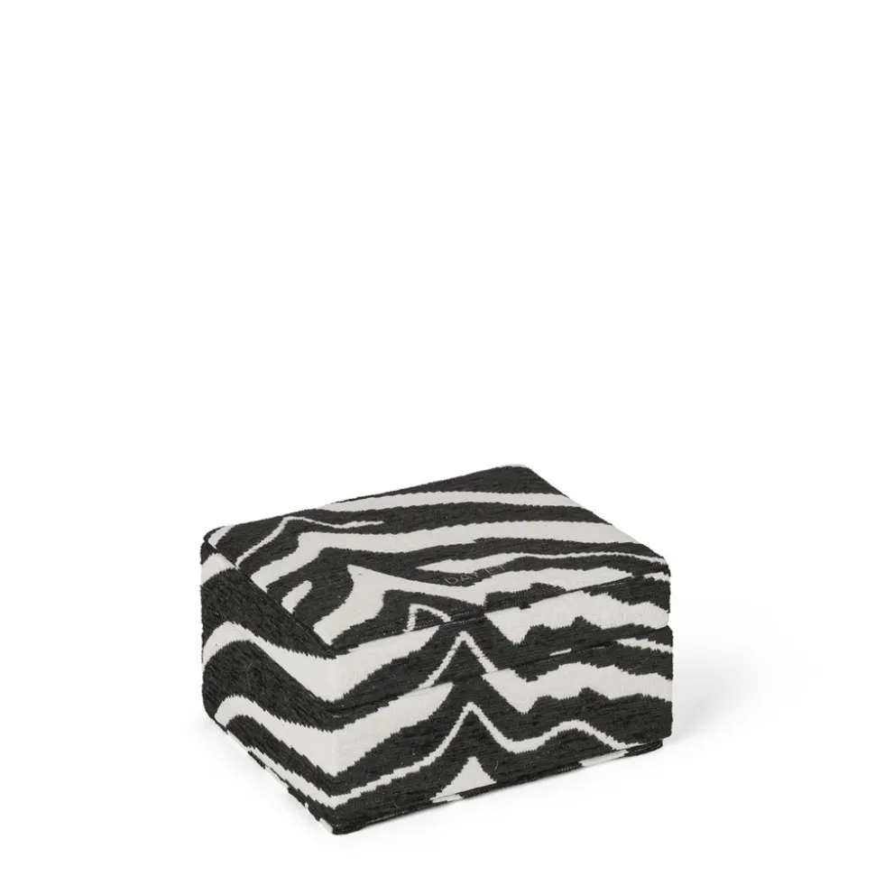 Zebra Small Smykkeskrin, Black