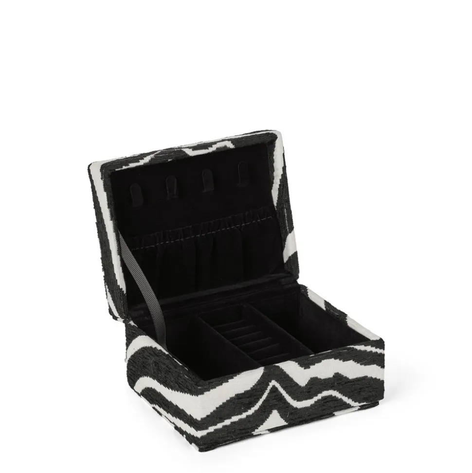 Zebra Small Smykkeskrin, Black