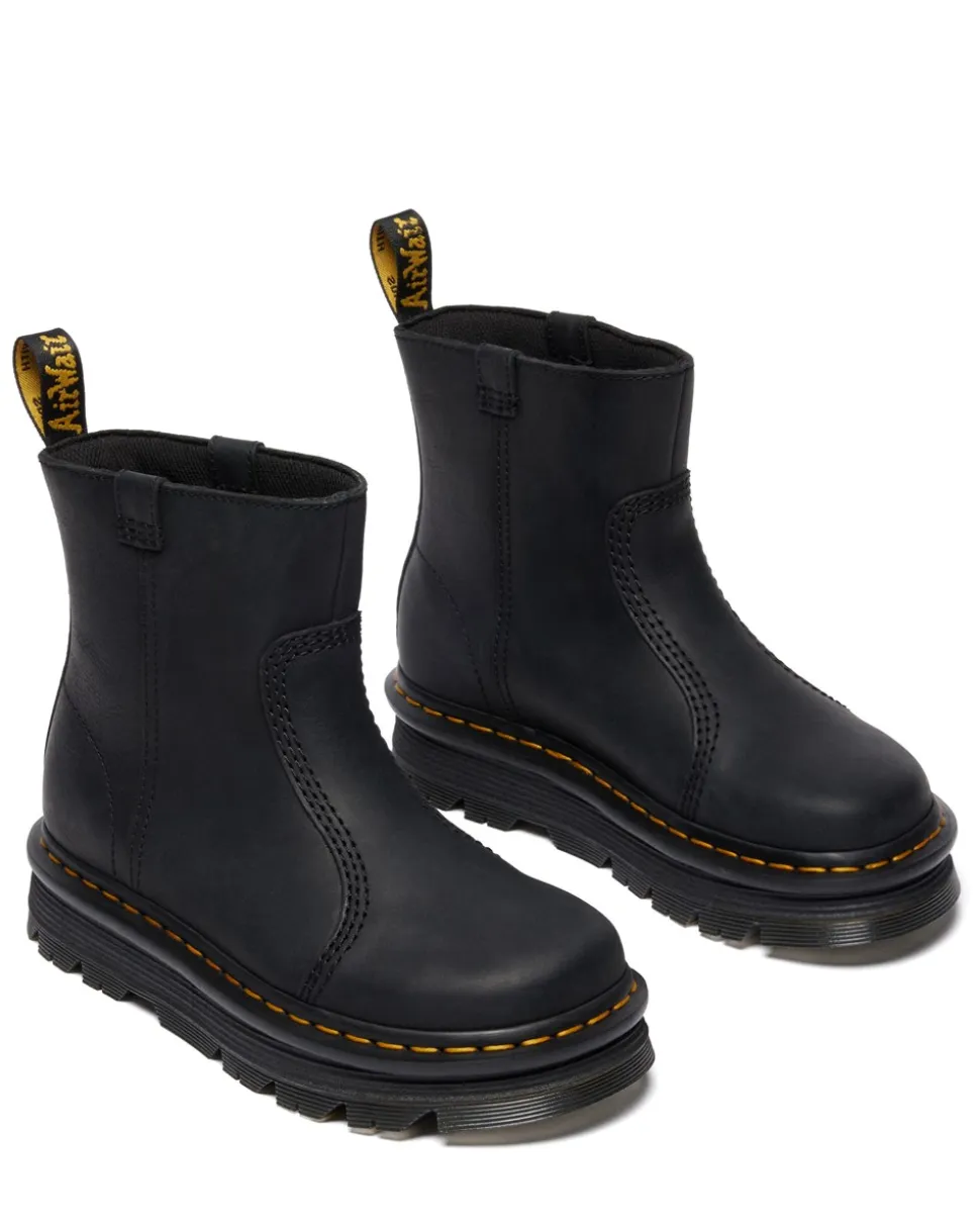 Zebzag Ankelstøvler, Black, 39