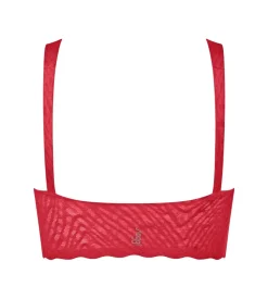 Zero Feel Bliss Festive Bralette, Shanghai Red, M